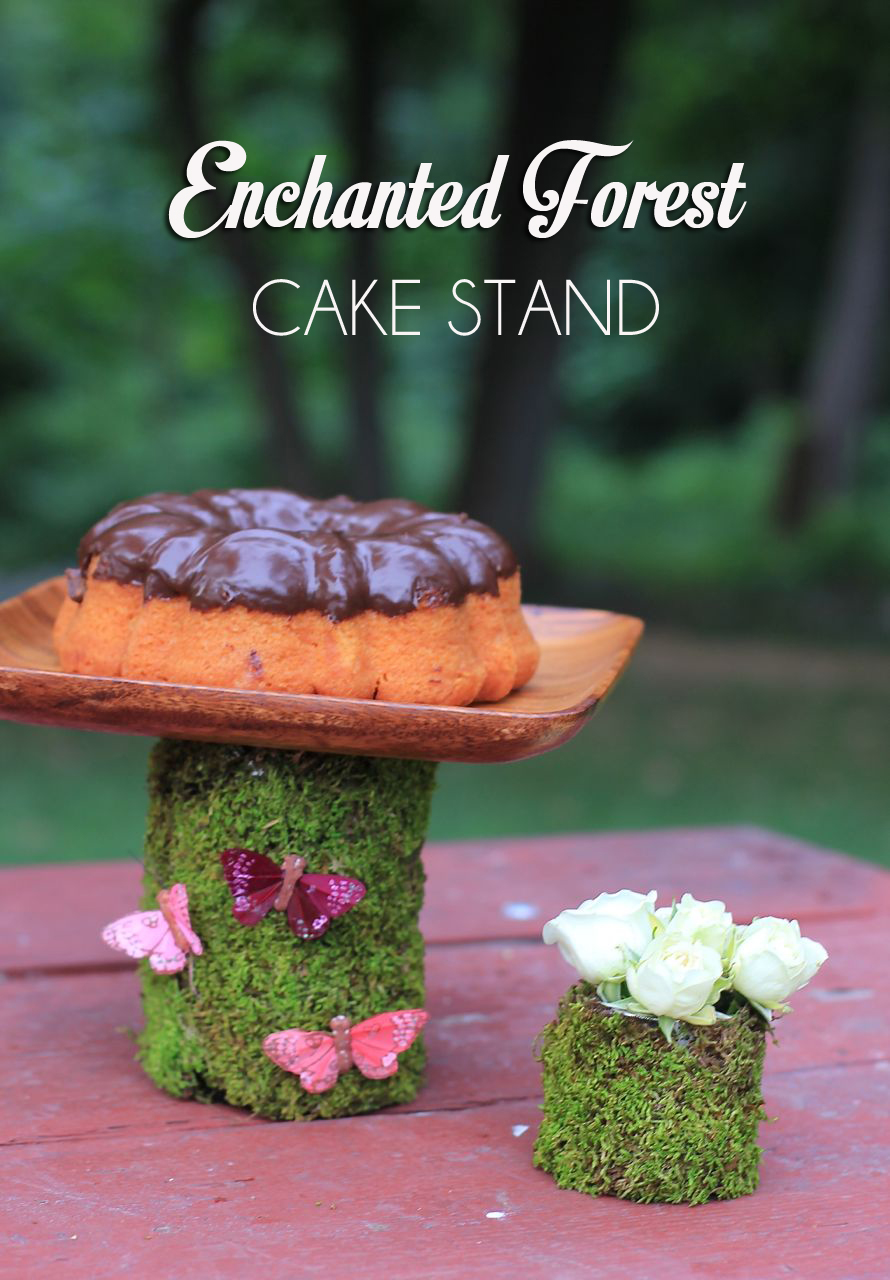 Enchanted Forest Cake Stand
